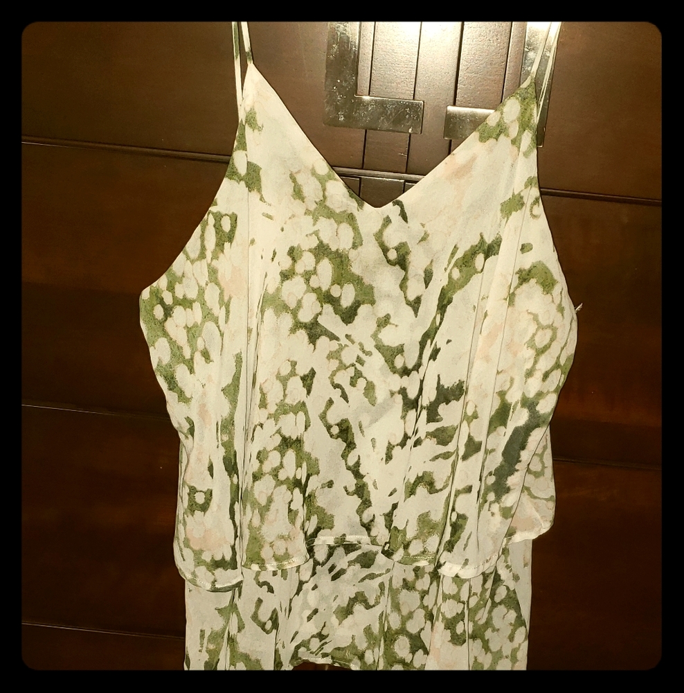 Flare tank top